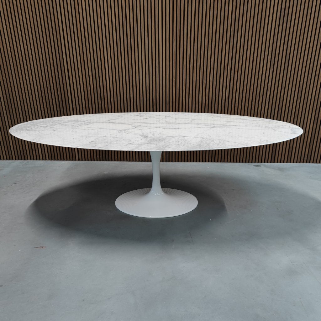 Knoll Saarinen tafel - Calacatta Gold 244cm, Ophalen of Verzenden