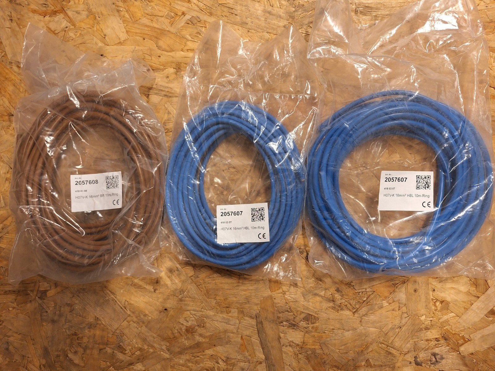 H07V-K of VDS kabel 16mm², Ophalen of Verzenden, Nieuw