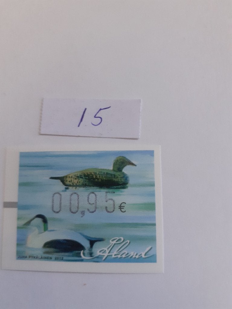 Aland, Verzenden, Overige landen, Postfris