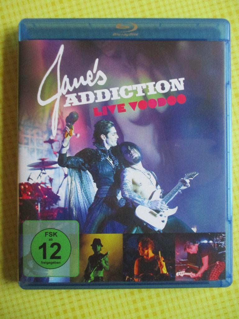 Jane's Addiction - Live Voodoo - Blu-Ray, Ophalen of Verzenden, Zo goed als nieuw, Muziek en Concerten