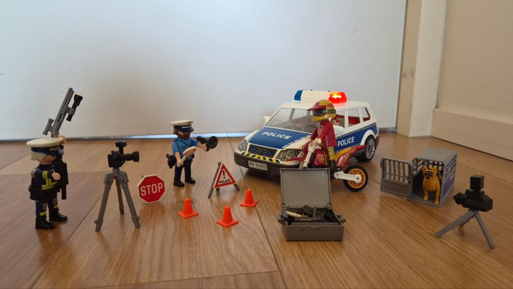 Playmobil Politie Set met Voertuigen en Figuren, Ophalen of Verzenden, Zo goed als nieuw, Jongen of Meisje