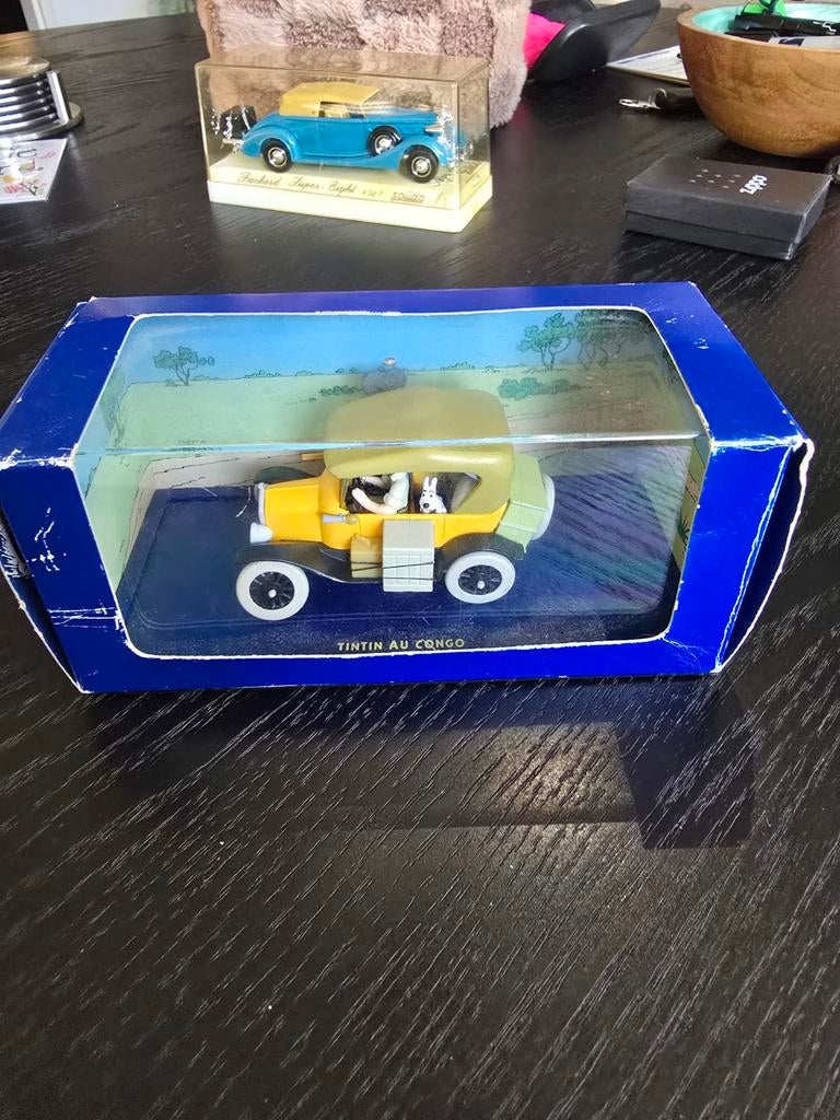 Kuifje in Congo modelauto - Nieuw in doos, Ophalen of Verzenden, Nieuw, Auto, Overige merken