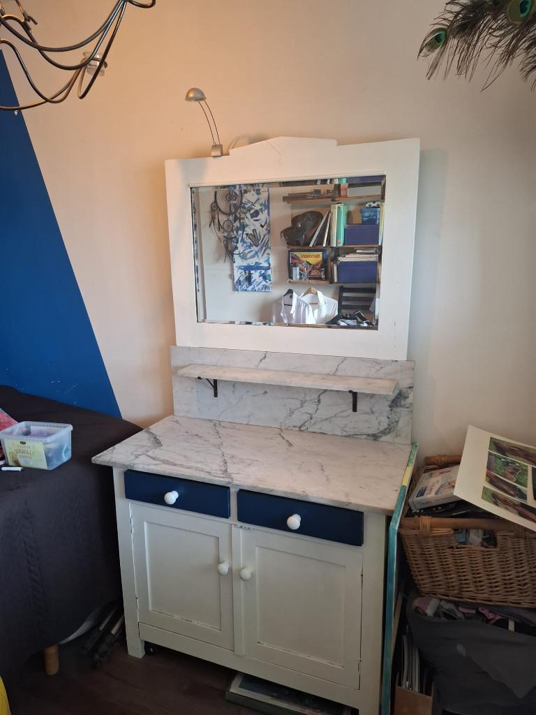 Kaptafel, Huis en Inrichting, Ophalen, Overige materialen, Gebruikt, 50 tot 100 cm