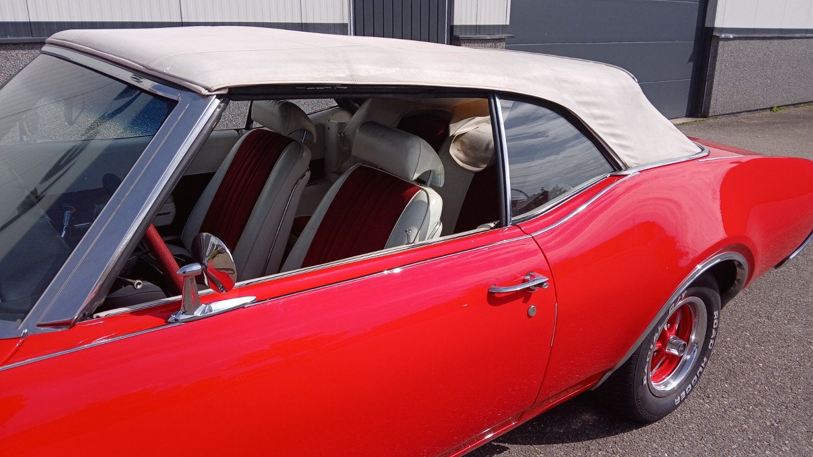 OLDSMOBILE  CABRIOLET 455 CU 1969  MUSCLECAR 1969 super AUTO, Auto's, Oldtimers, Automaat, 7500 cc, Cabriolet, Particulier