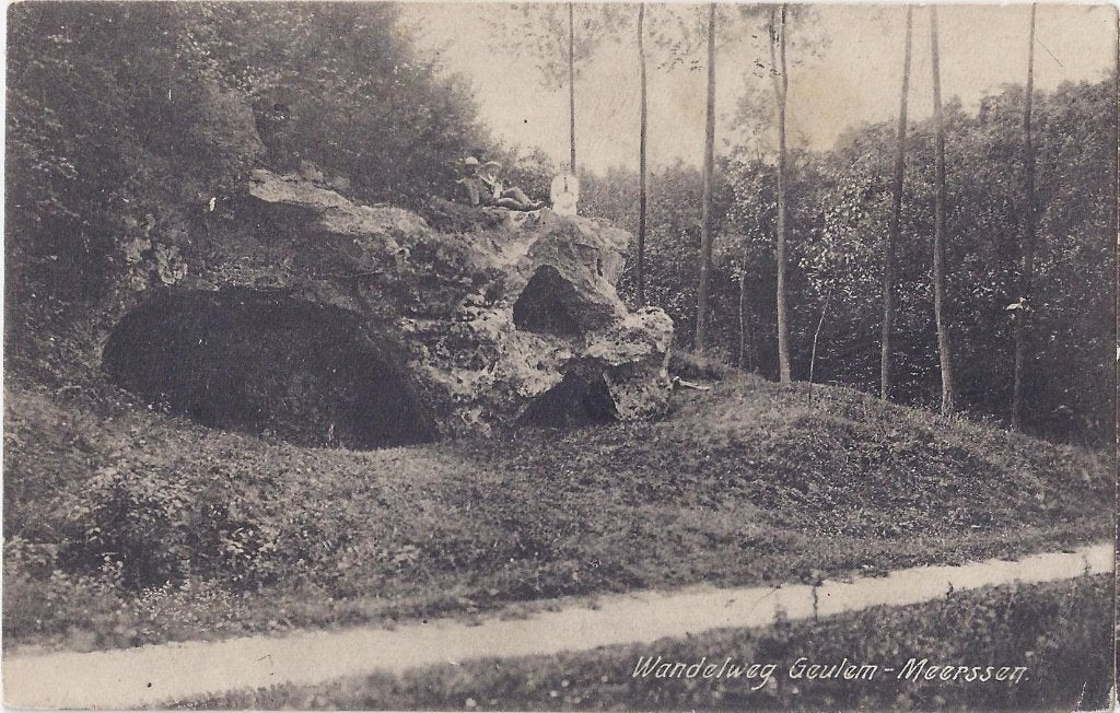 Meerssen Wandelweg Oude Gelopen Ansichtkaart ( 1315), Verzamelen, Ophalen of Verzenden, 1940 tot 1960, Gelopen