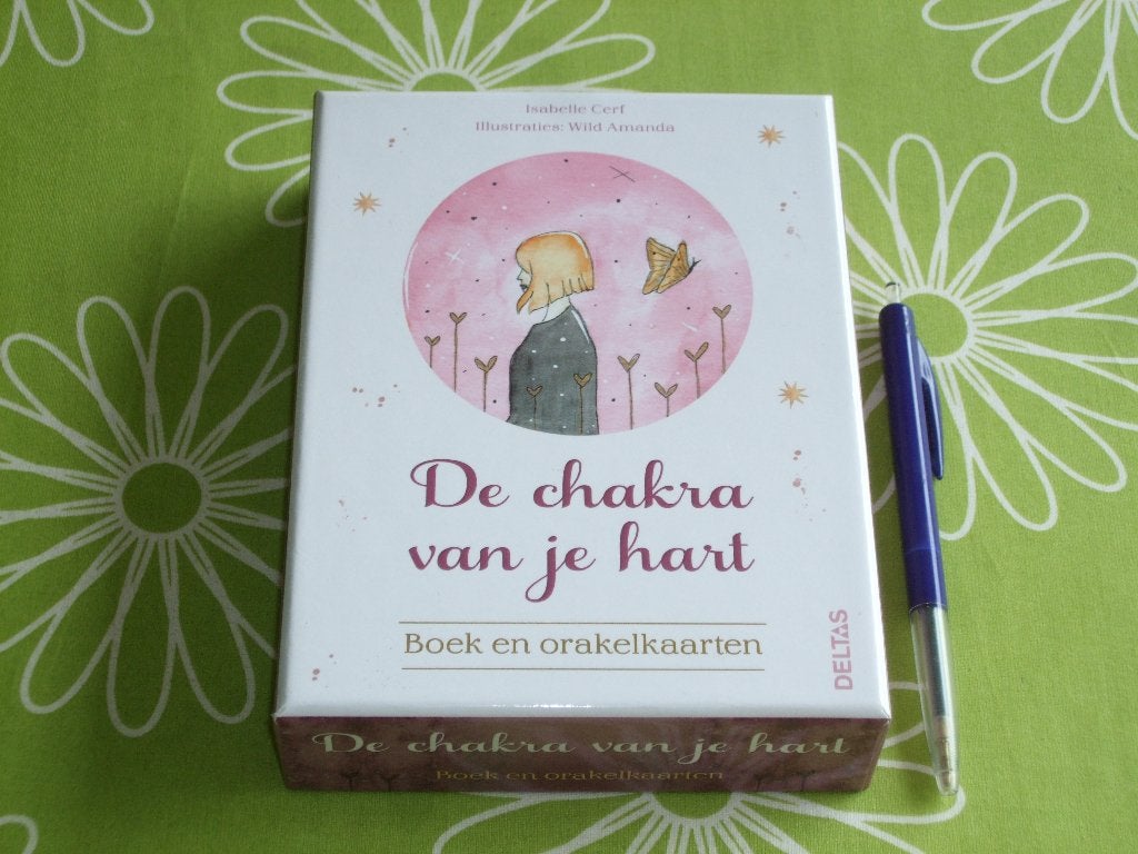 De chakra van je hart - Boek + orakelkaarten - Isabelle Cerf, Boeken, Ophalen of Verzenden, Zo goed als nieuw, Tarot of Kaarten leggen