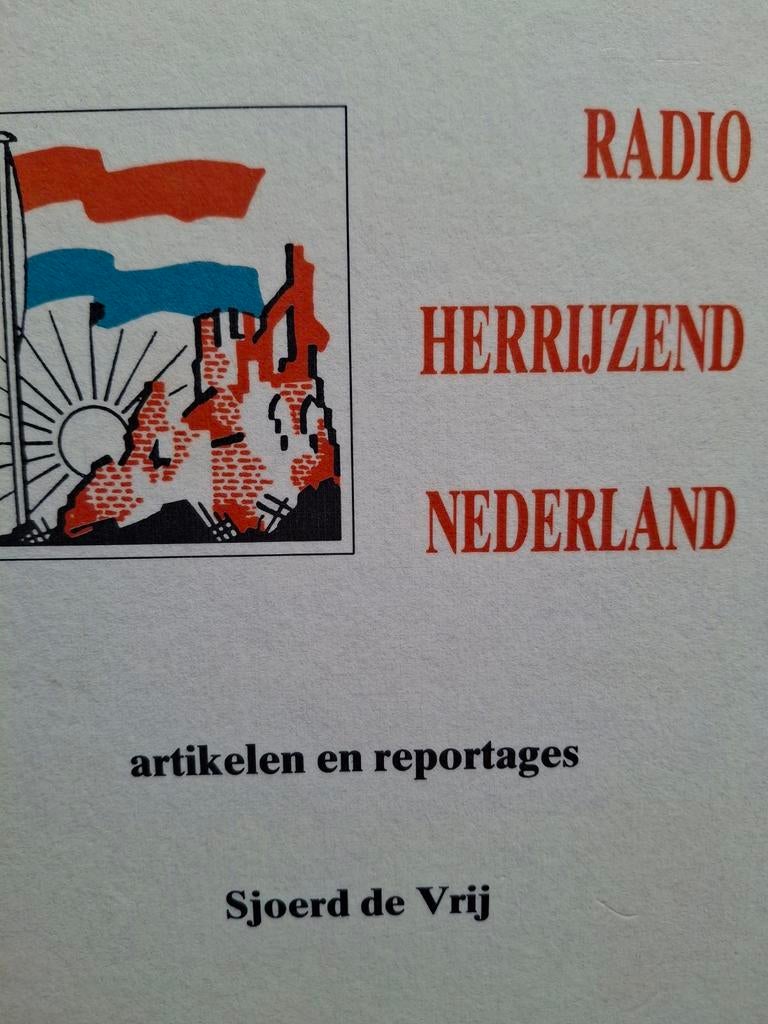 Herrijzend Nederland Sjoerd de Vrij Vught Texel Mussert SS, Tweede Wereldoorlog, Ophalen of Verzenden, Zo goed als nieuw, Sjoerd de Vrij