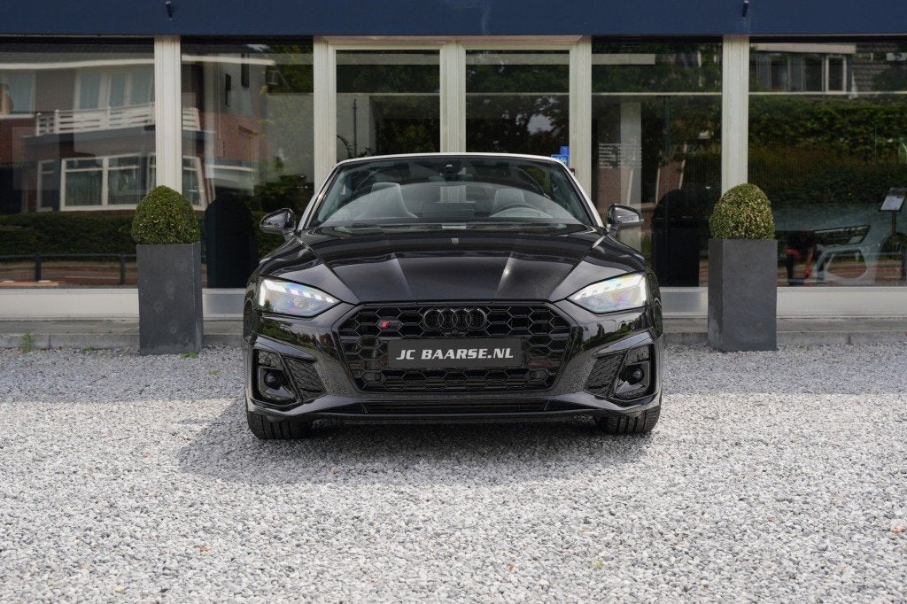 Audi S5 Cabrio 3.0 TFSI QUATTRO COMPETITION/HUD/MATRIX/B&O/C, Auto's, Audi, Gebruikt, 2995 cc, 4 stoelen, Zwart