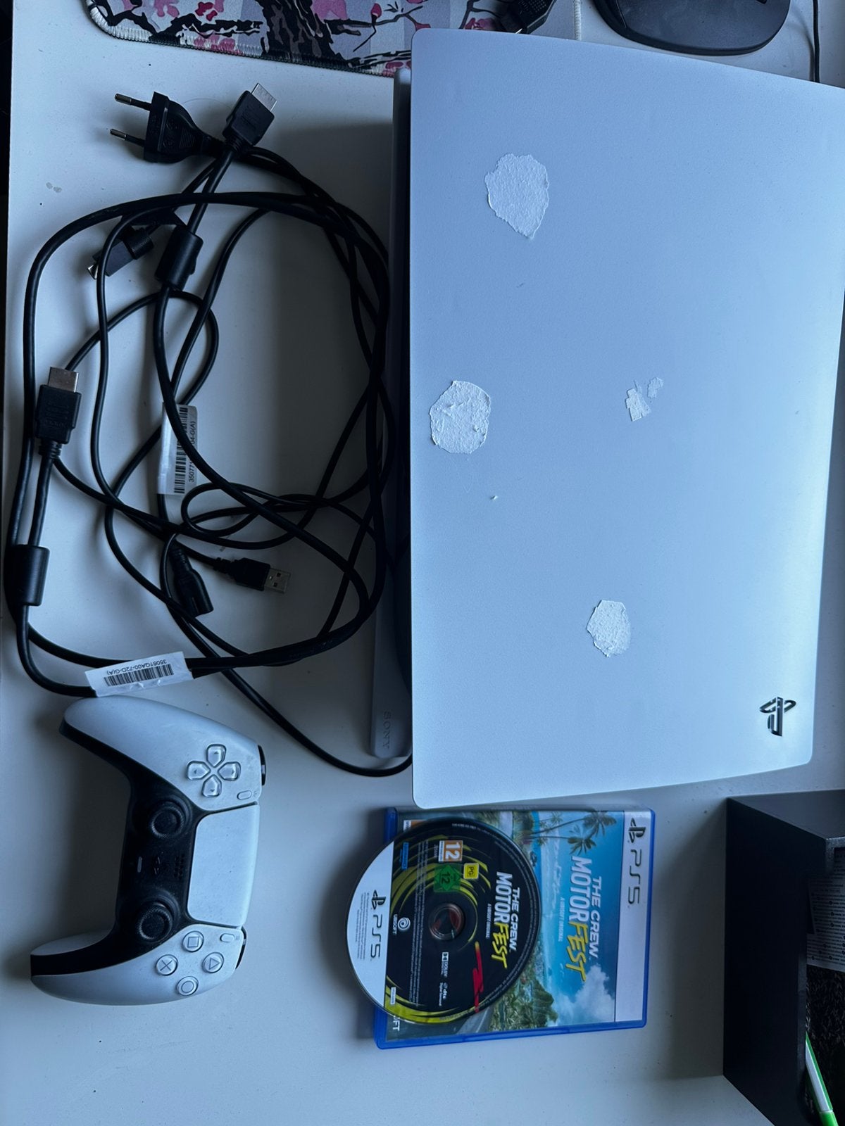Playstation 5, controller, the crew motorfest game., Ophalen of Verzenden, Zo goed als nieuw