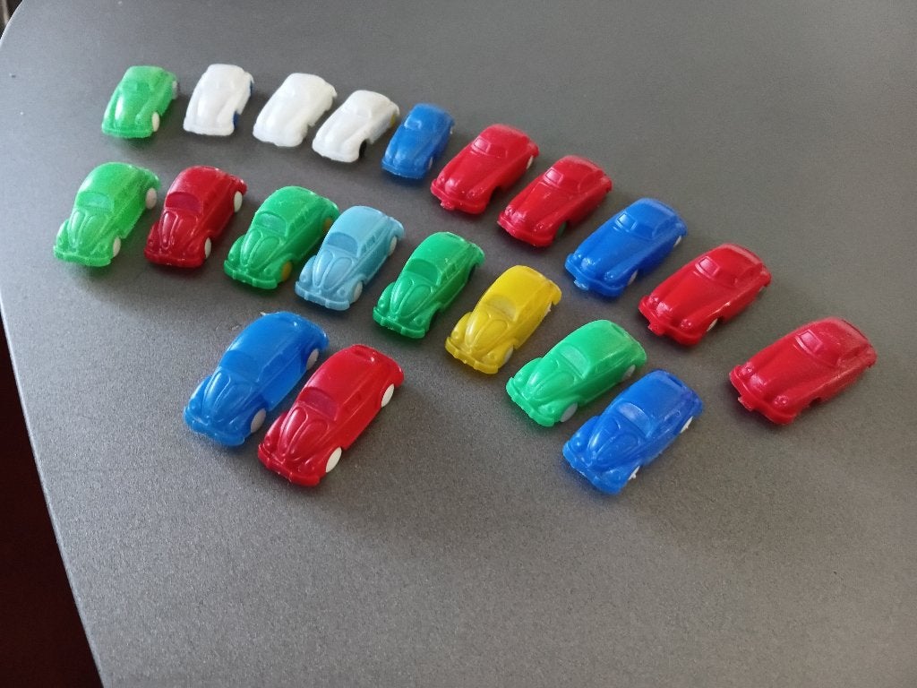 Plastic Volkswagen en Porsche, Ophalen of Verzenden