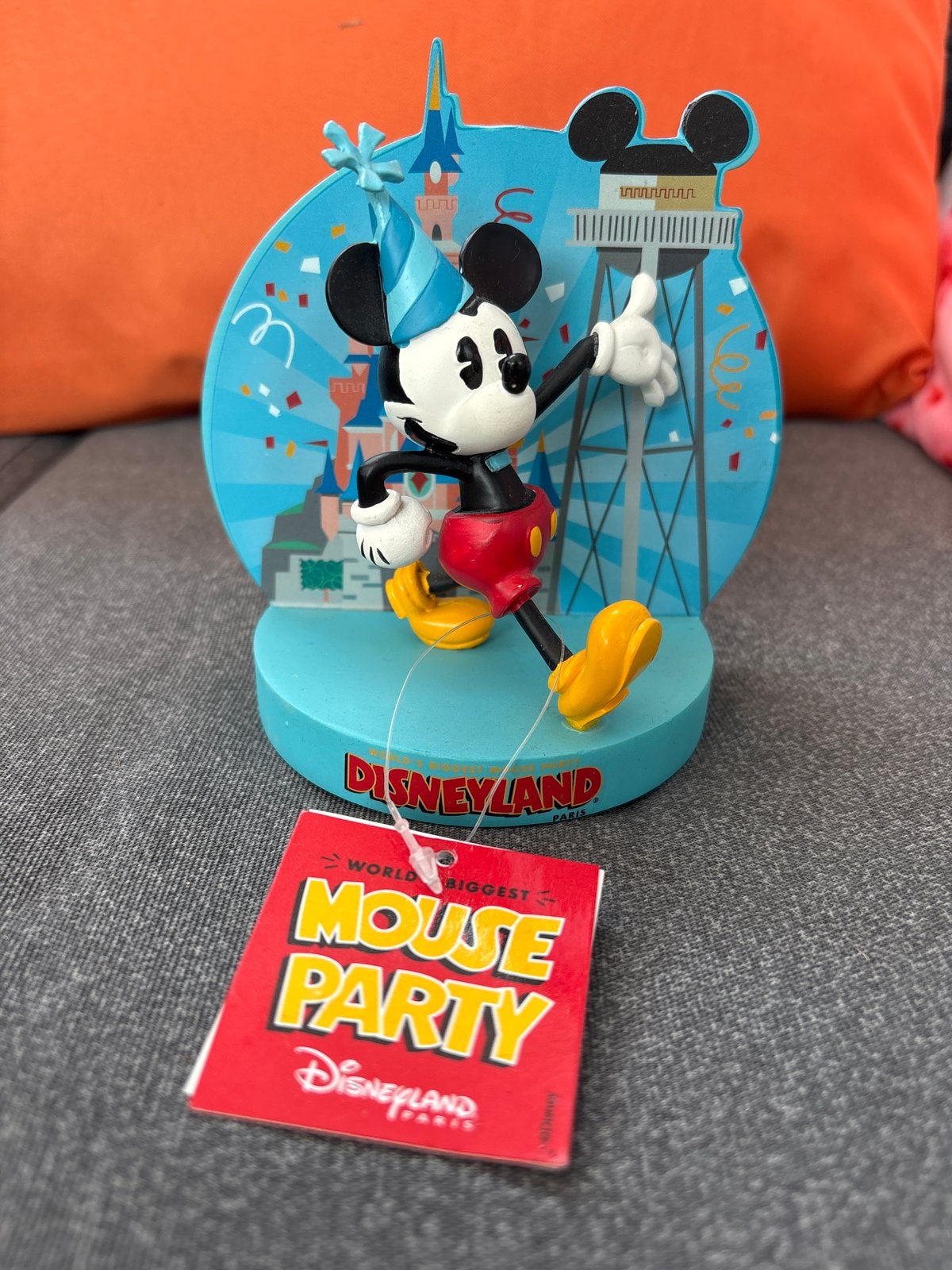 Mickey Mouse Disneyland beeldje - World's Biggest Mouse Part, Ophalen, Mickey Mouse, Zo goed als nieuw, Beeldje of Figuurtje