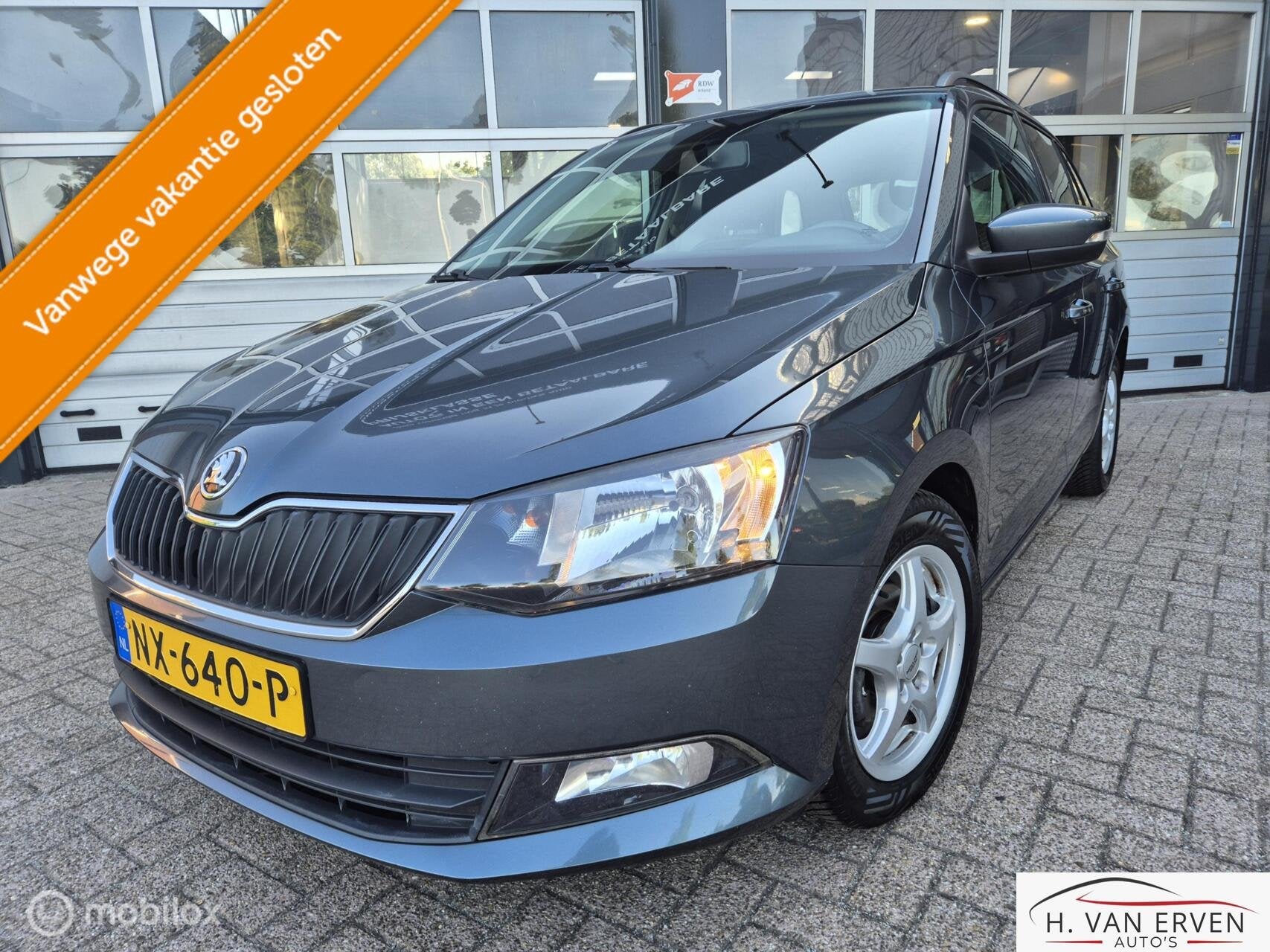 Skoda Fabia Combi 1.0 Ambition AIRCO CRUISE 15" 2E EIGENAAR, Auto's, 40 €/maand, Euro 6, 979 kg, Handgeschakeld