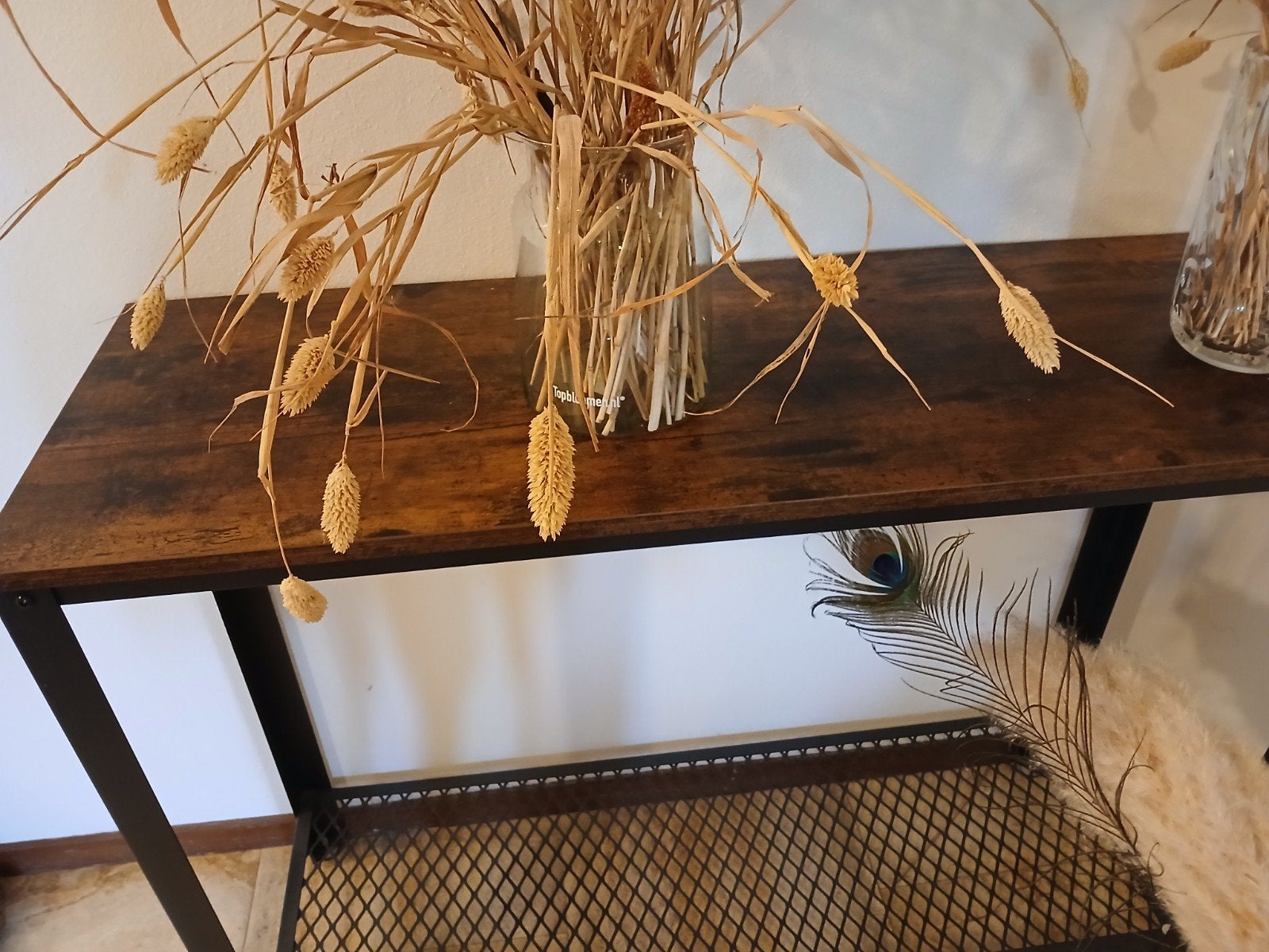 Sidetable, Ophalen, Industrieel, Modern, Zo goed als nieuw, 75 cm of meer