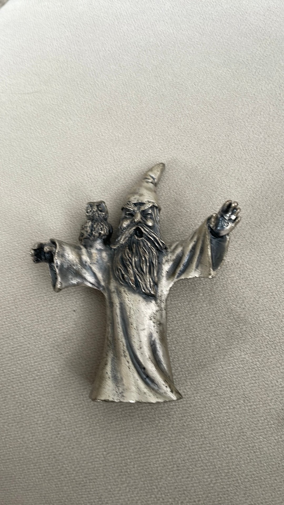 IJzer beeldje, Ophalen of Verzenden, Zo goed als nieuw, Actiefiguurtje