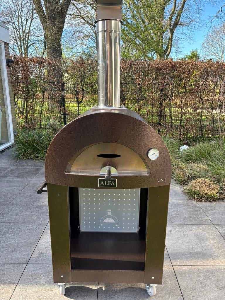 Alfa forni moderno one pizzaoven houtoven, Ophalen, Zo goed als nieuw