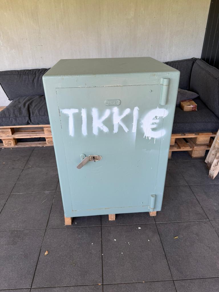 Kluis te koop (tikkie), Ophalen, Gebruikt