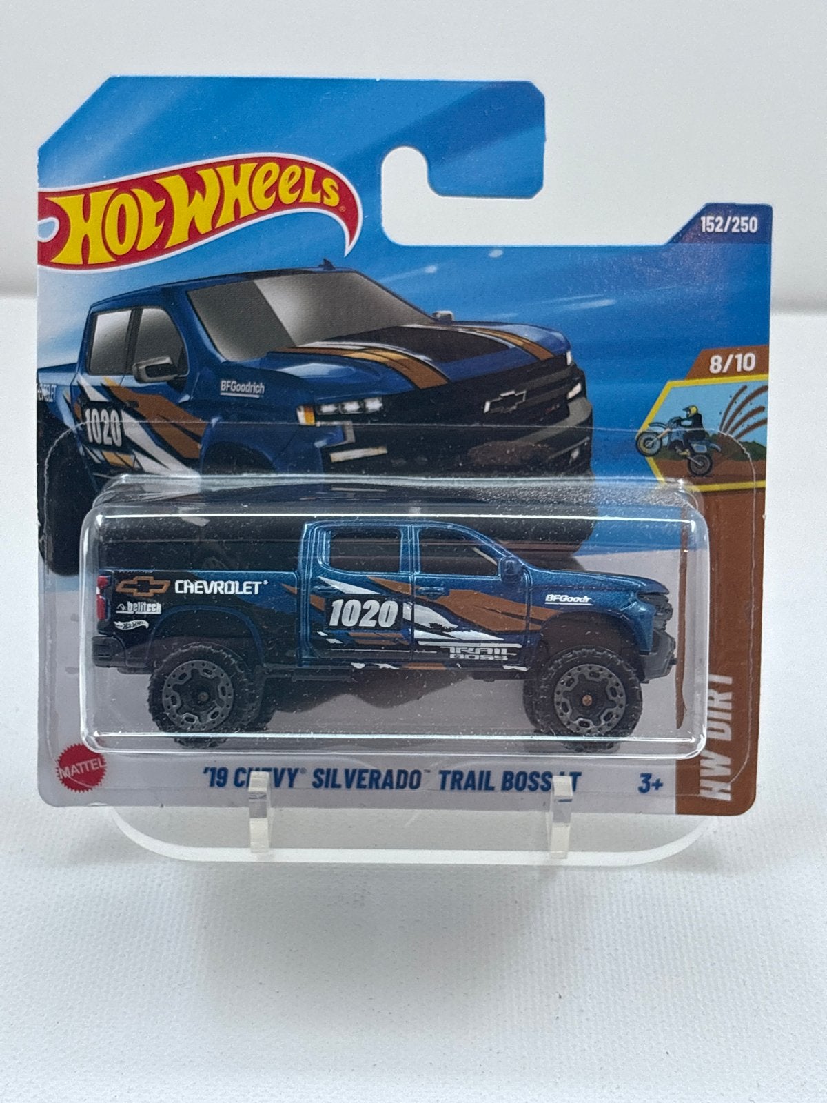 Hot Wheels '19 Chevy Silverado Trail Boss HW Dirt 2025