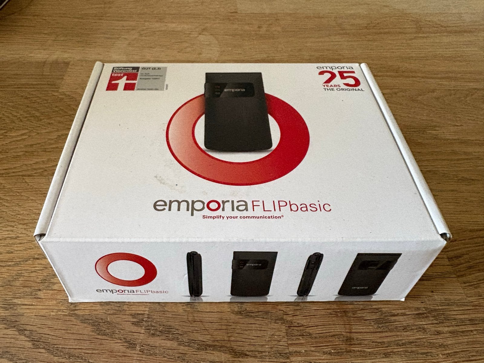 Emporia FLIPbasic Klaptelefoon - Nieuw in doos, Verzenden, Nieuw, Inklapmodel, Minder dan 3 megapixel