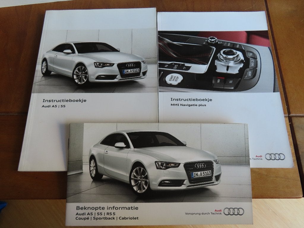 Instructieboek Audi A5 Sportback, A5 Coupe, Audi S5 +navi 14, Ophalen of Verzenden