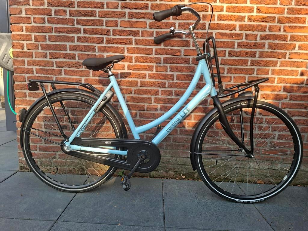 Cortina damesfiets 100% inorde, Overige merken, Terugtraprem, 53 tot 56 cm, Versnellingen
