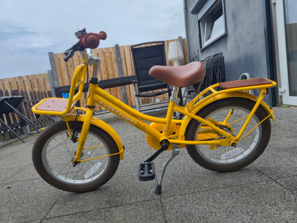 Leuke meisjesfiets, 16inch., Fietsen en Brommers, Fietsen | Kinderfietsjes, Ophalen, Gebruikt, 16 tot 20 inch, Supersuper cooper