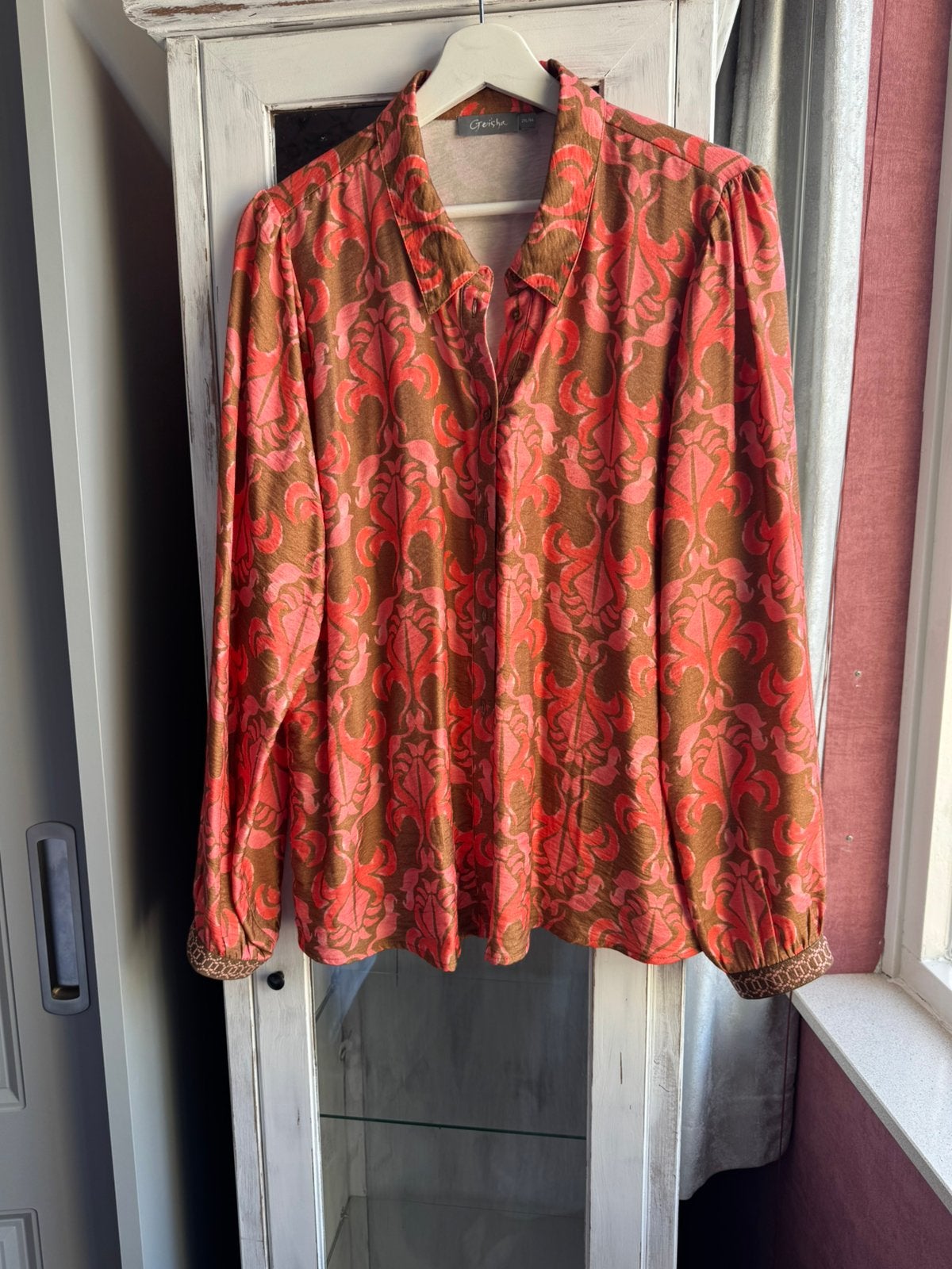 Blouse nieuw van Geisha mt 44 niet gedragen, Kleding | Dames, Blouses en Tunieken, Ophalen of Verzenden, Zo goed als nieuw, Maat 42/44 (L)