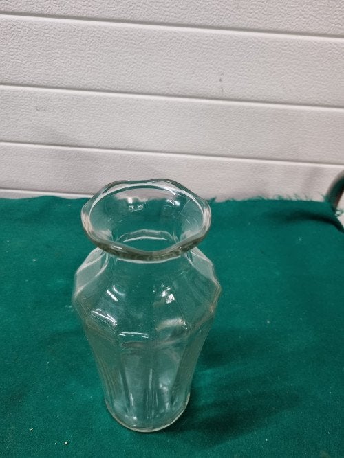 Vaas glas fidenza italy, Ophalen of Verzenden