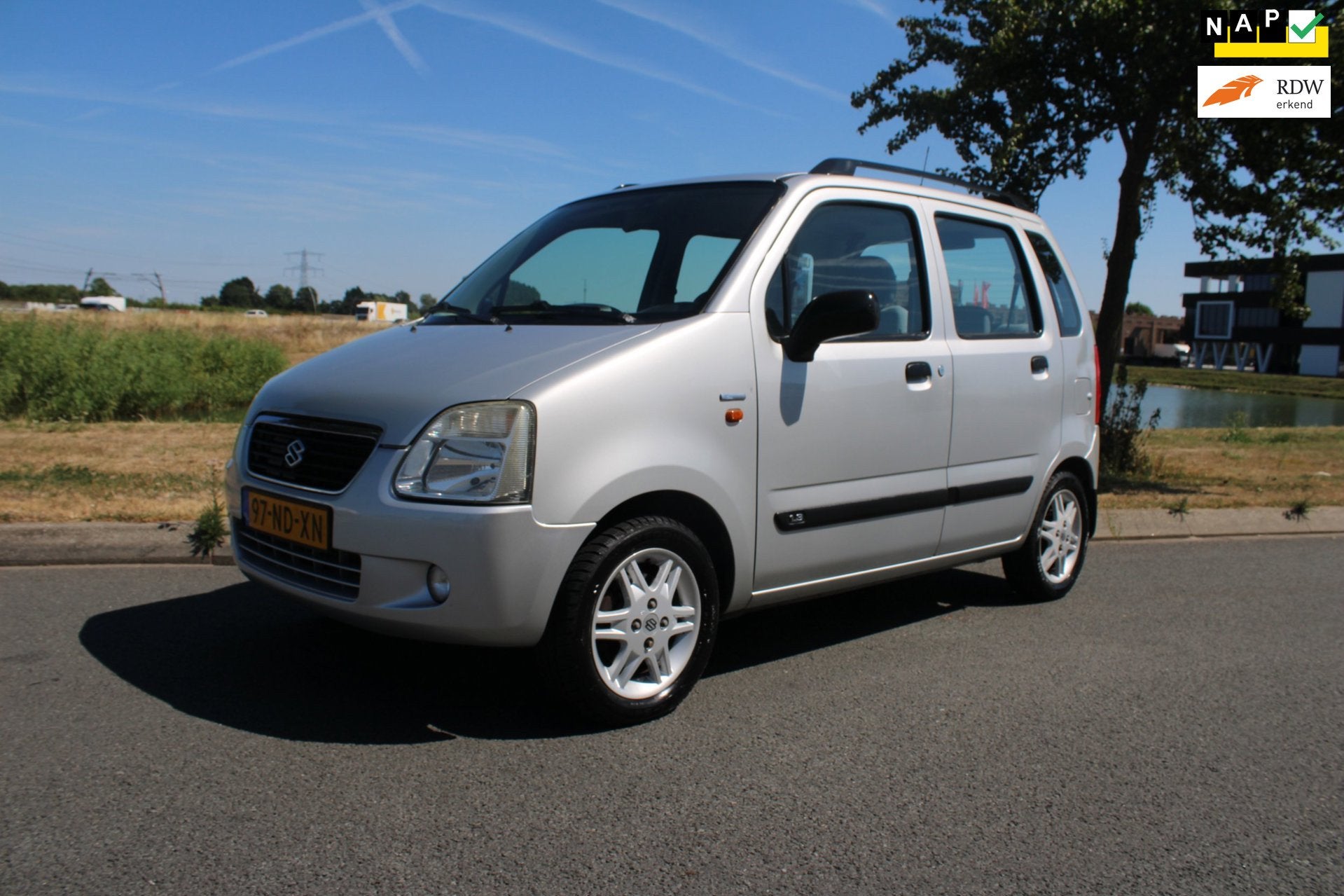 Suzuki Wagon R+ 1.3 S-Limited Airco, Voorwielaandrijving, Stof, 4 cilinders, Wagon R+