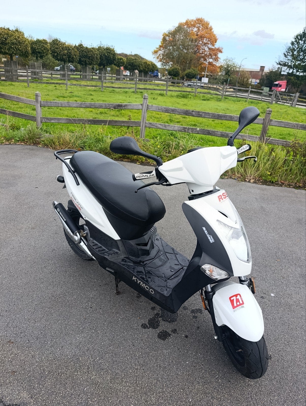 Kymco Agility 50 – Malossi sport-tuning – Slechts 3000km !, Ophalen, Maximaal 45 km/u, Zo goed als nieuw, 50 cc