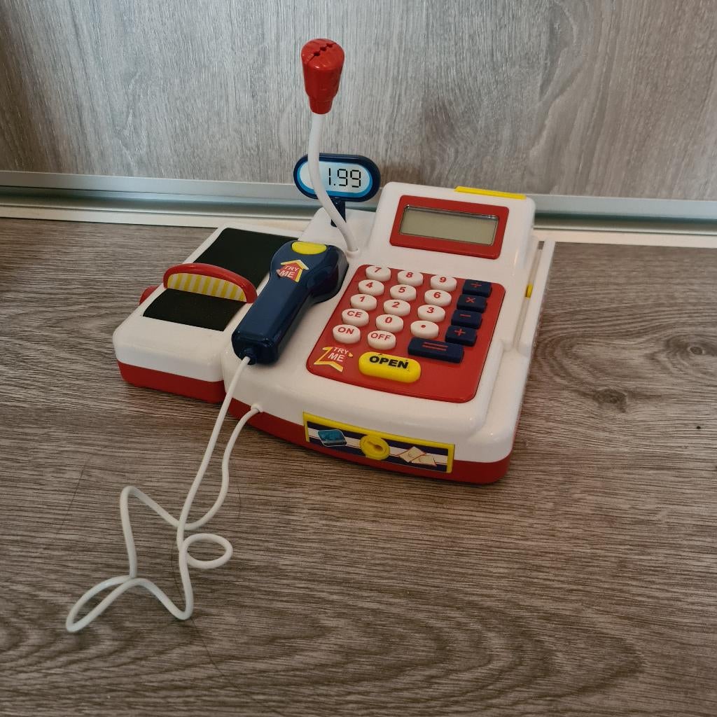 Speelgoed Kassa, Ophalen of Verzenden, Zo goed als nieuw, Jongen of Meisje