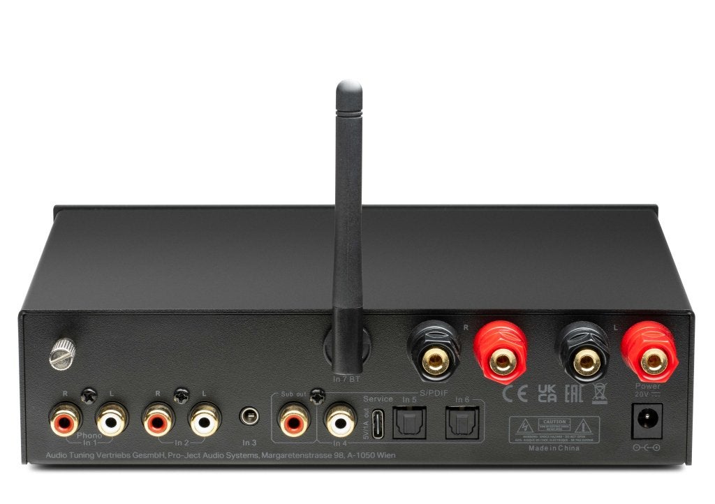 Pro-Ject Stereo Box E Geintegreerde Versterker  - Zwart, Audio, Tv en Foto, Niet ingevuld, Niet ingevuld, Nieuw, Niet ingevuld