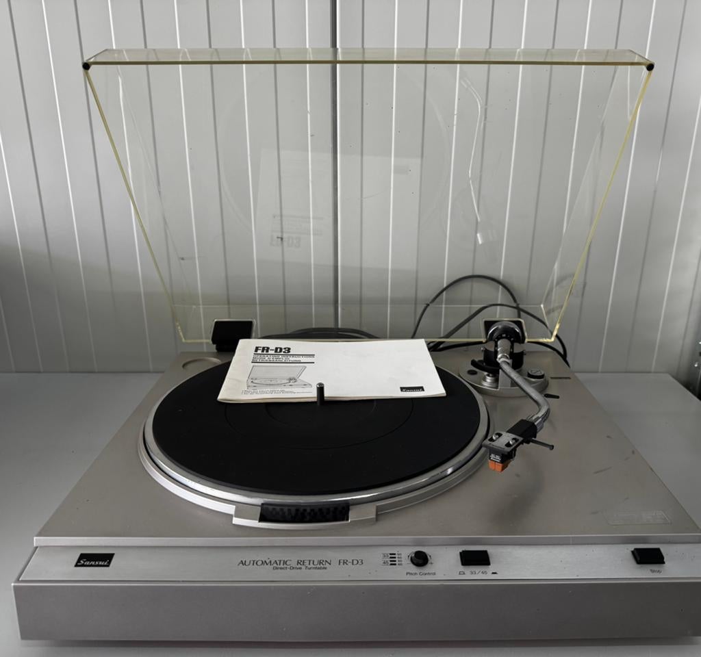 Sansui FR-D3 platenspeler, Automatisch, Zo goed als nieuw, Platenspeler, Ophalen