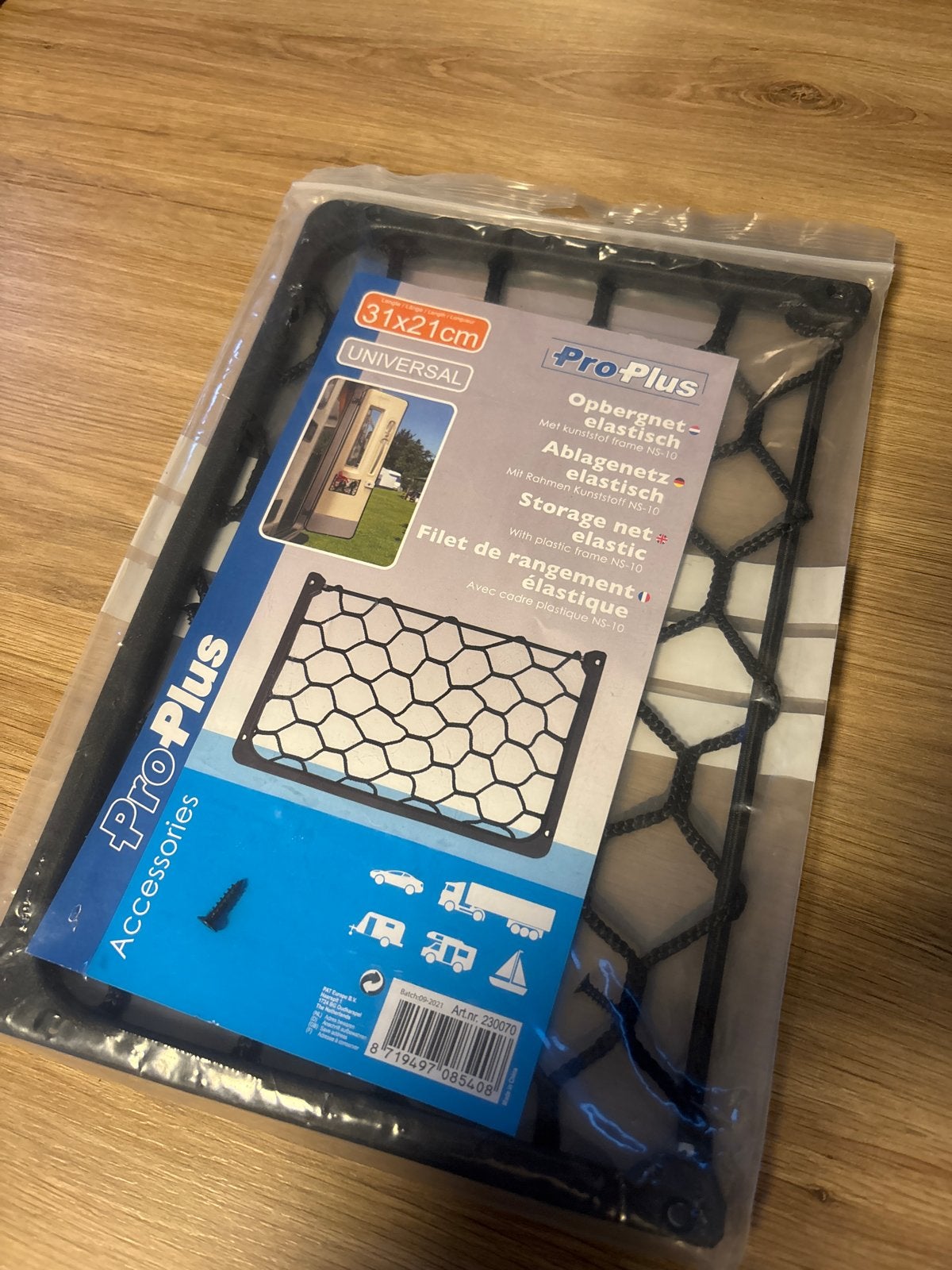 2 x ProPlus Opbergnet Elastisch 31x21cm - Universeel, Ophalen of Verzenden, Nieuw