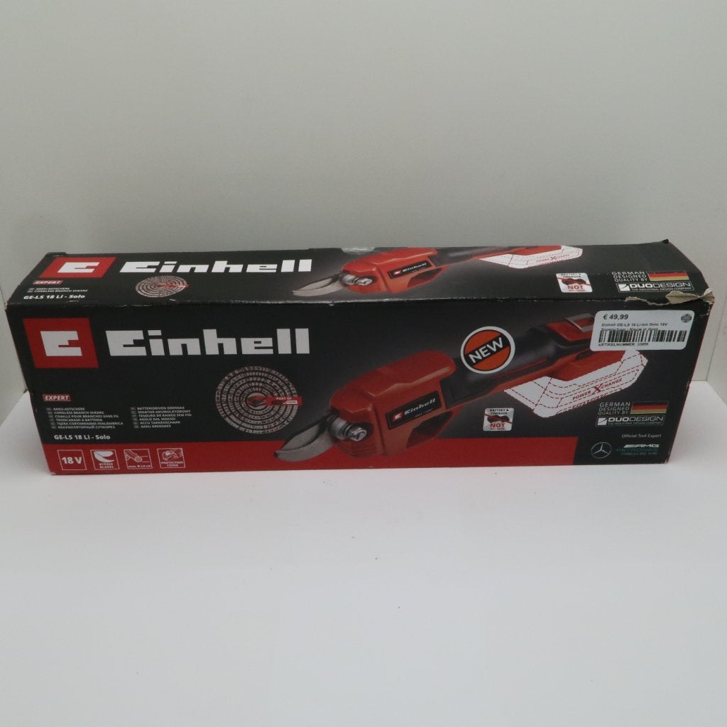Einhell GE-LS 18 Li-Ion Solo 18V Snoeischaar | Nieuw in doos, Einhell, Nieuw, Support@einhell.com, Einhell Germany AG, Wiesenweg 22, 
94405 Landau an der Isar
Germany