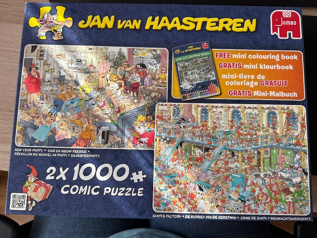 Jan van Haasteren - 19024, Hobby en Vrije tijd, Denksport en Puzzels, Ophalen of Verzenden, 500 t/m 1500 stukjes, Gebruikt, Legpuzzel