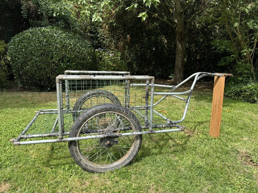 Transportkar / viskar / handwagen met gaasbodem, Ophalen, Gebruikt