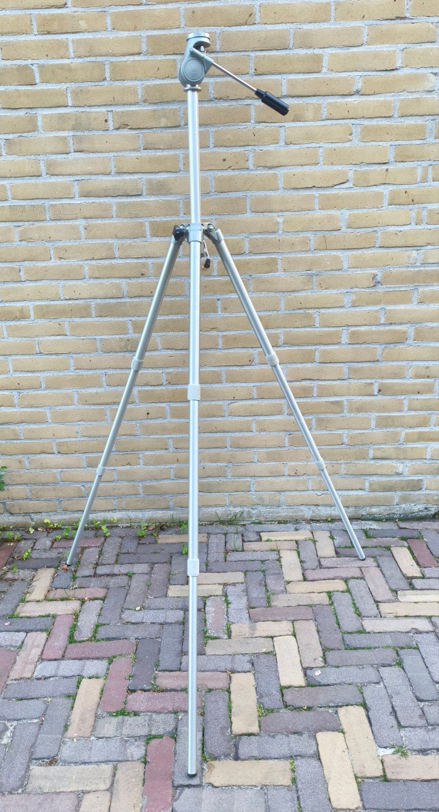 Slik Master Statief - Vintage en Robuust, Slik, 175 cm of meer, Met balhoofd, Gebruikt