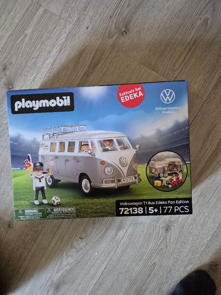 playmobil vw volkswagen edeka 2026 wk editie 72138, Kinderen en Baby's, Ophalen of Verzenden, Nieuw
