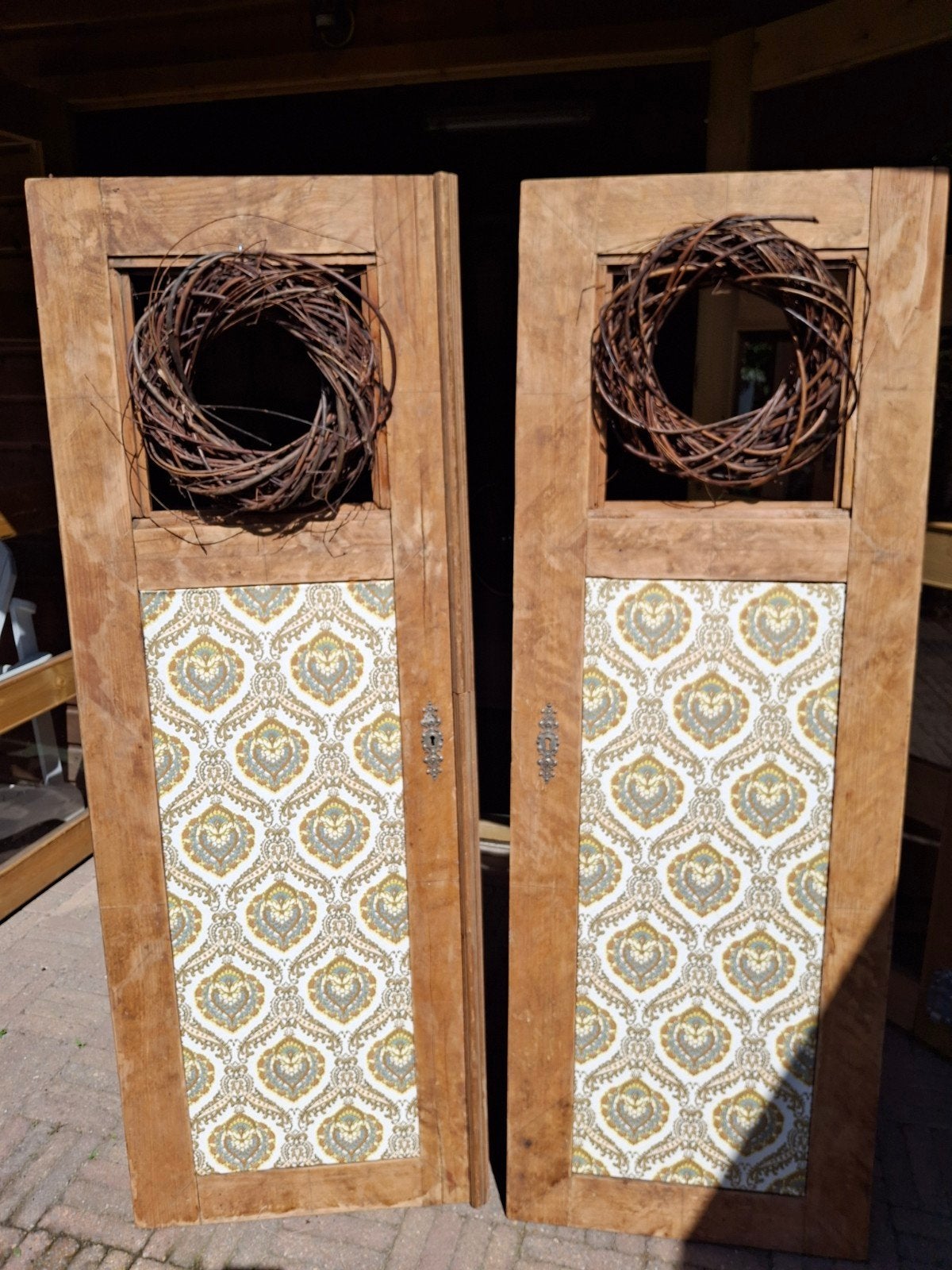 Antieke kastdeuren,  brocante decoratie, Ophalen