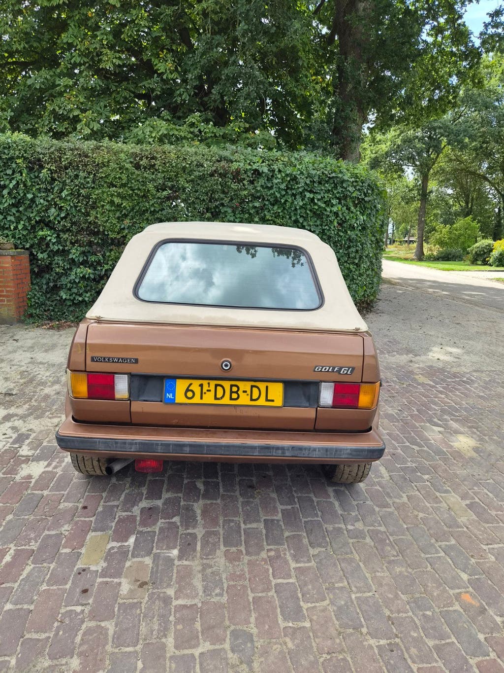 Volkswagen Golf 1, bouwjaar 1982 cabrio, barnfind nieuw apk, foto 6