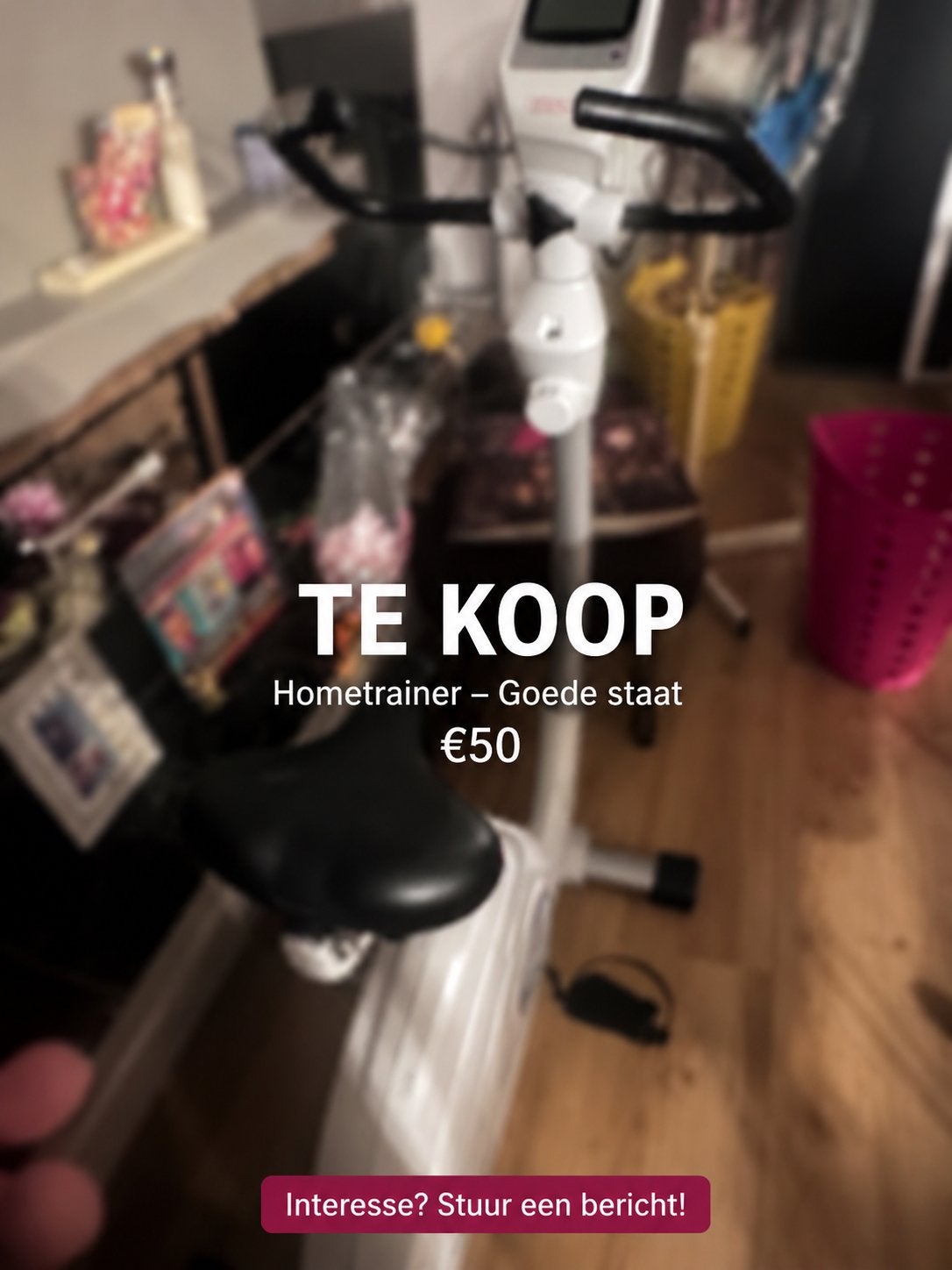 Hometrainer - Goede staat, Ophalen, Zo goed als nieuw, Hometrainer