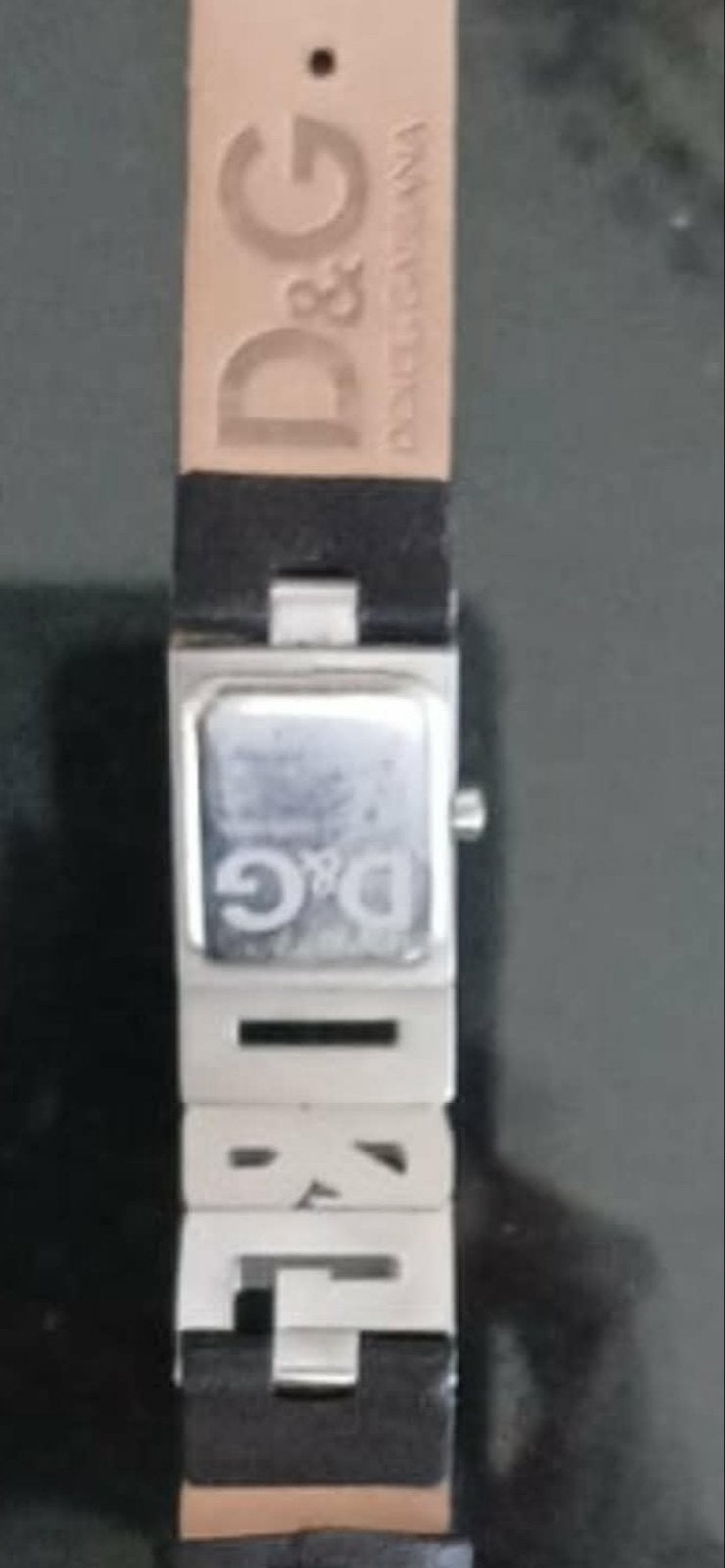 D&G Dolce & Gabbana Dameshorloge met strass, Sieraden, Tassen en Uiterlijk, Horloges | Dames, Ophalen, Staal, Polshorloge, Dolce & Gabbana