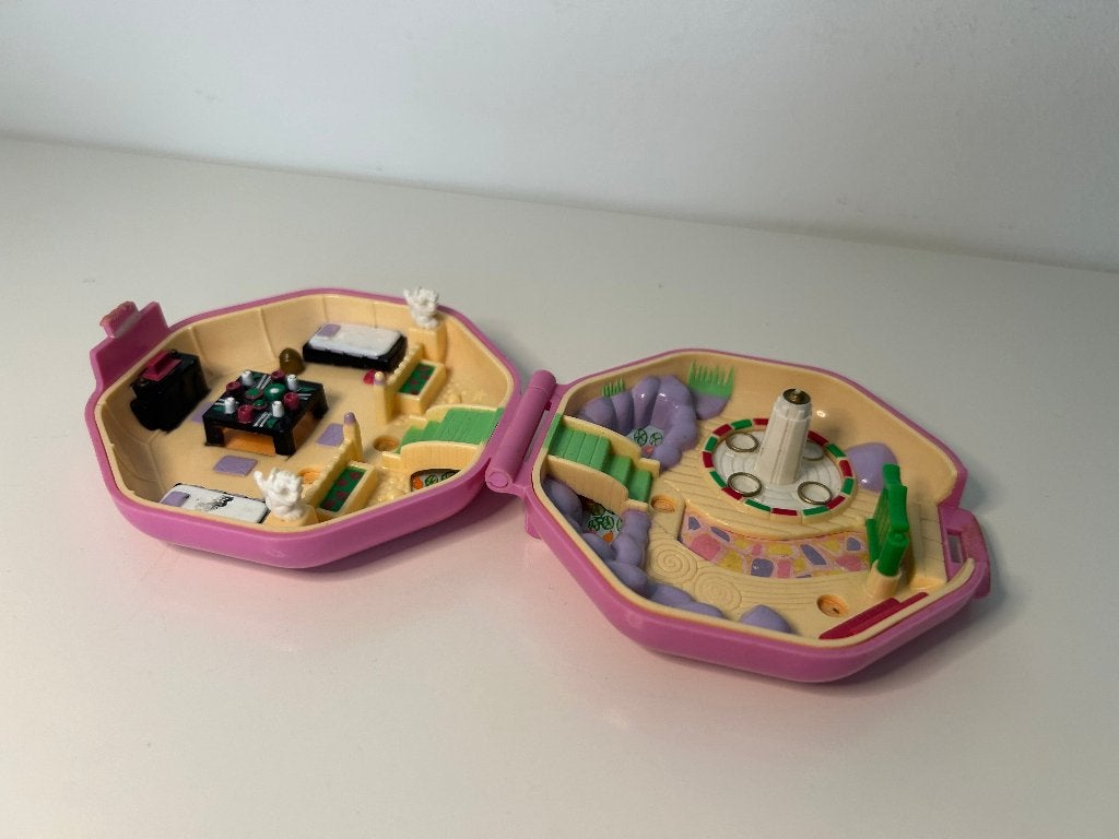 Vintage Polly Pocket Suki's Japanese Tea House 1990, Ophalen of Verzenden, Gebruikt