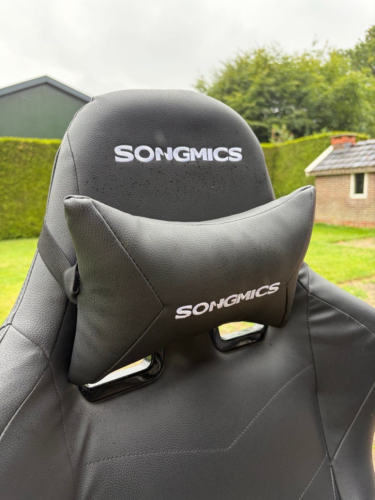 Songmics Gaming Bureaustoel - Zwart, Ophalen, Gebruikt, Zwart, Gaming bureaustoel