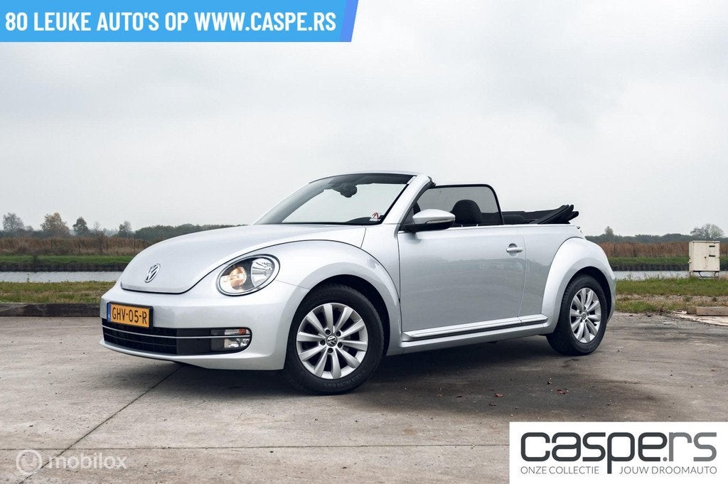 Volkswagen Beetle Cabriolet 1.2 TSI BlueMotion, Voorwielaandrijving, Euro 5, Stof, Gebruikt