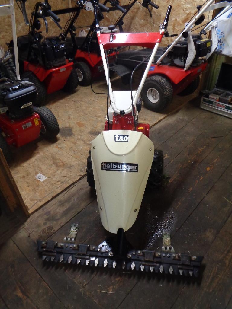 Tielburger T50 balkmaaier met Honda motor 95 cm, Ophalen of Verzenden, Benzine-grasmaaier, 50 cm of meer, Tielburger
