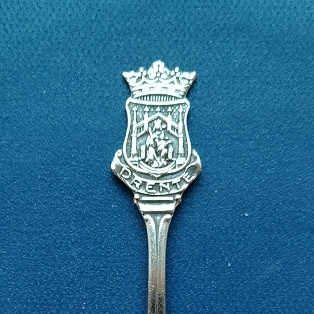 verzilverd lepeltje Drente (Sola 100), Antiek en Kunst, Ophalen of Verzenden