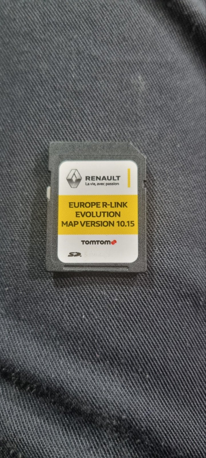 Renault Clio Europe R-Link Evolution Kaartversie 10.15, Ophalen of Verzenden