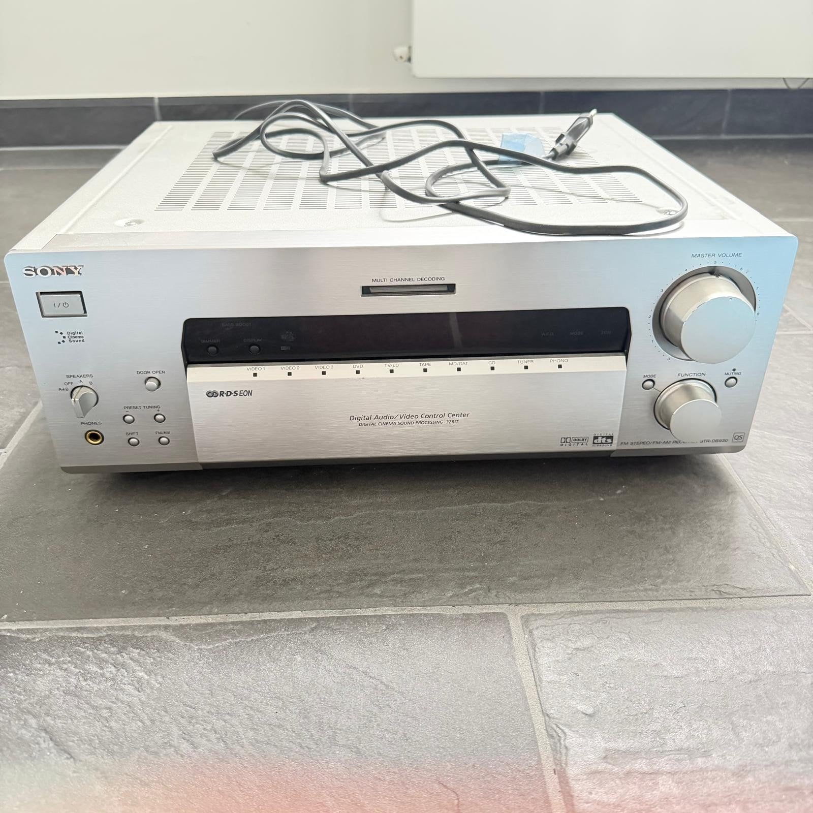 Sony STR DB930 Receiver met afstandsbediening en handleiding, Ophalen, Zo goed als nieuw, Sony
