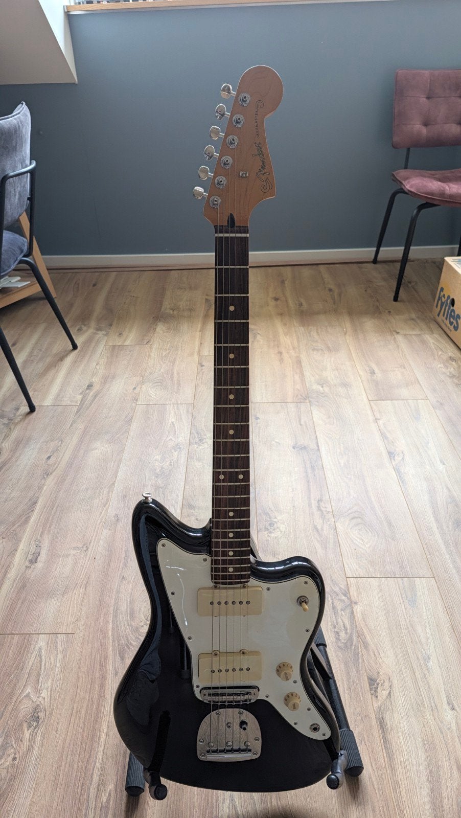 Fender Jazzmaster elektrische gitaar - Zo goed als nieuw, Muziek en Instrumenten, Ophalen, Zo goed als nieuw, Solid body, Fender